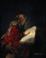 The Prophetess Anna known ass Mother Rembrandt